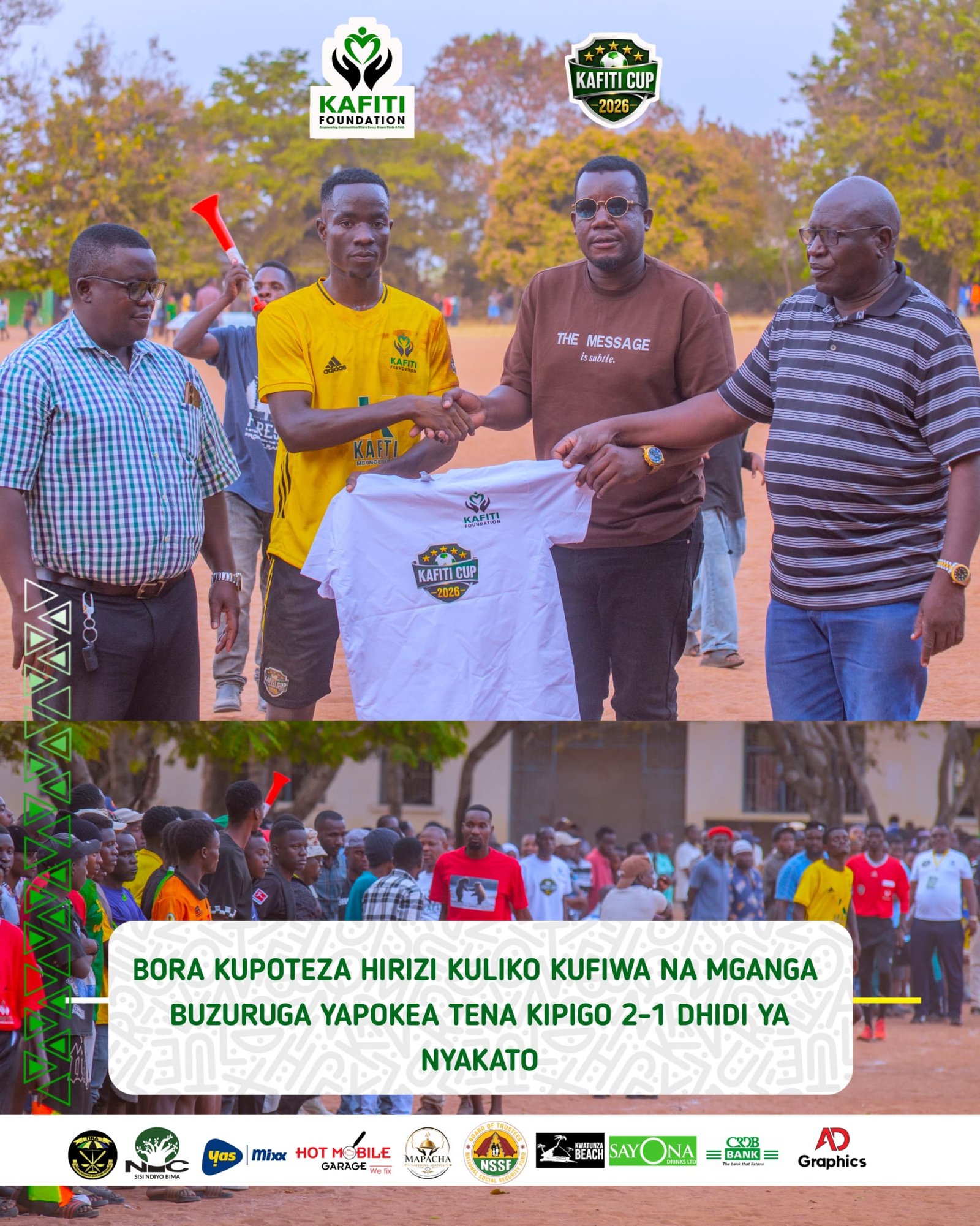 Buzuruga yapokea tena Kichapo
