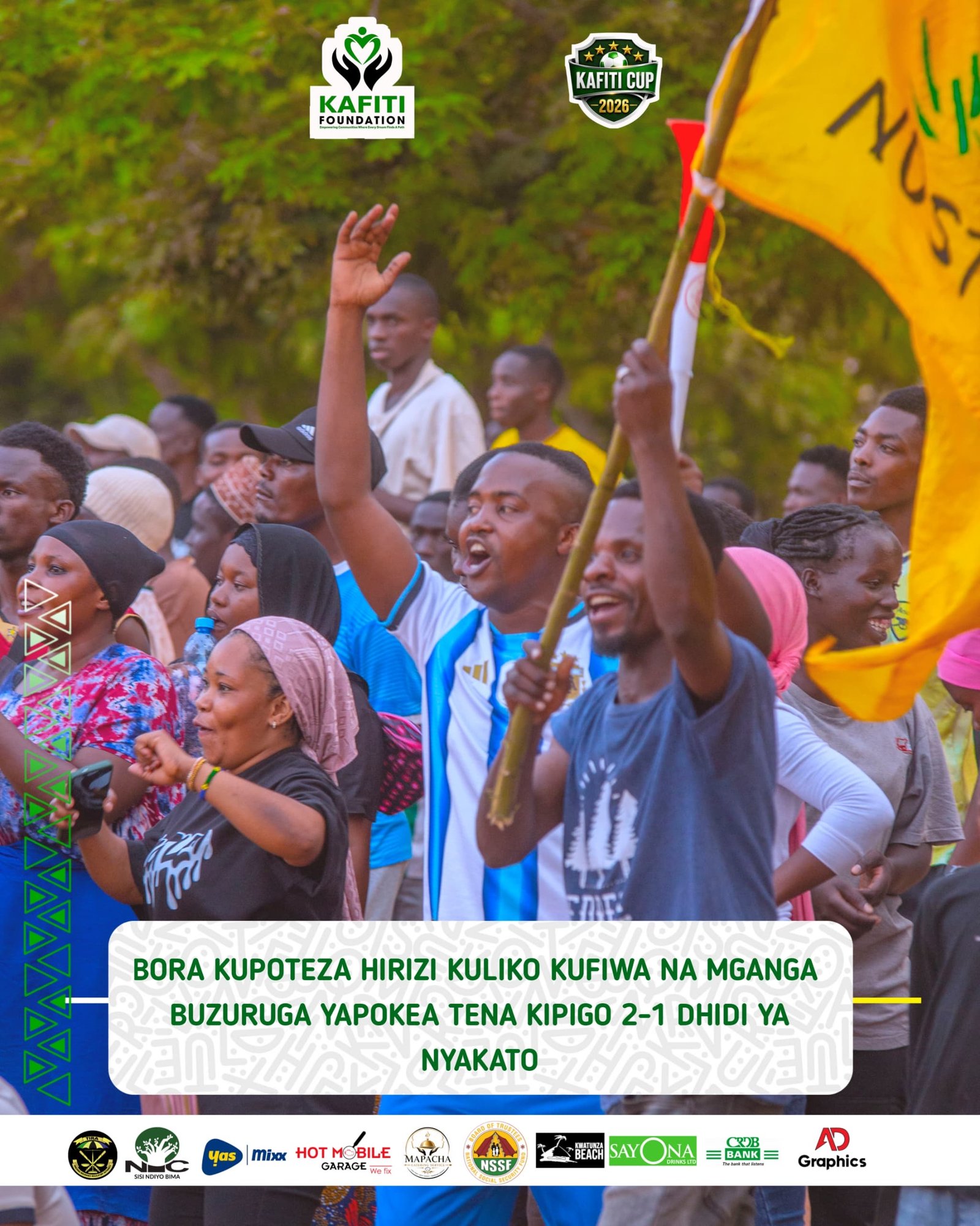 Buzuruga yapokea tena Kichapo